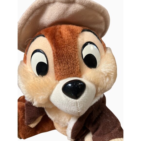 Disneyland Chip Dale Rescue Rangers CHIP 9 inch Plush Vintage Stuffed Animal Toy - Picture 2 of 9